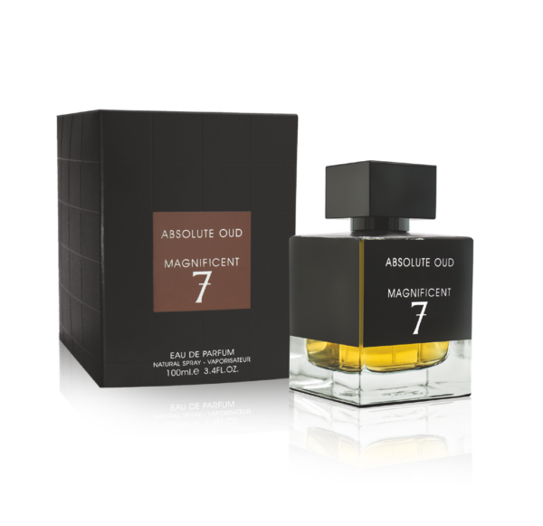 Fragrance World Absolute Oud Magnificent 7 – Arabisches Parfum/Duftzwilling YSL La Collection M7 Oud Absolut